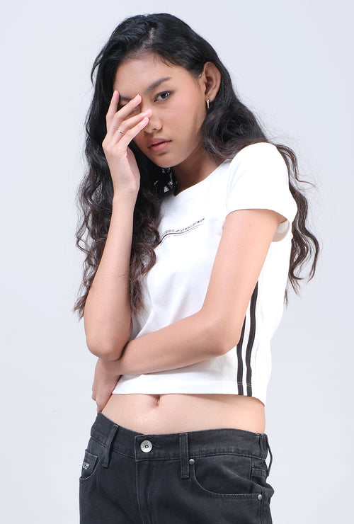 Baby Tee Bayla White