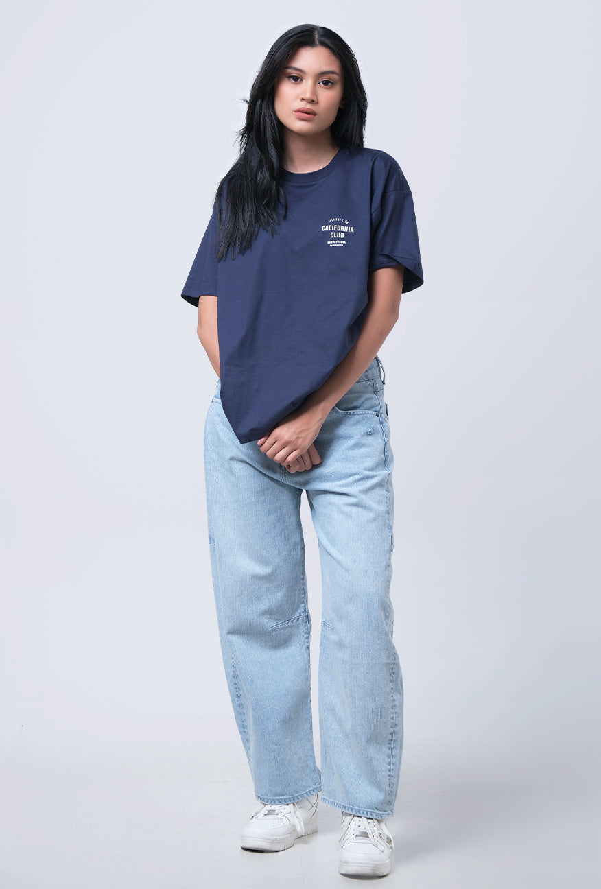 T-Shirt Oversized Nelle Navy