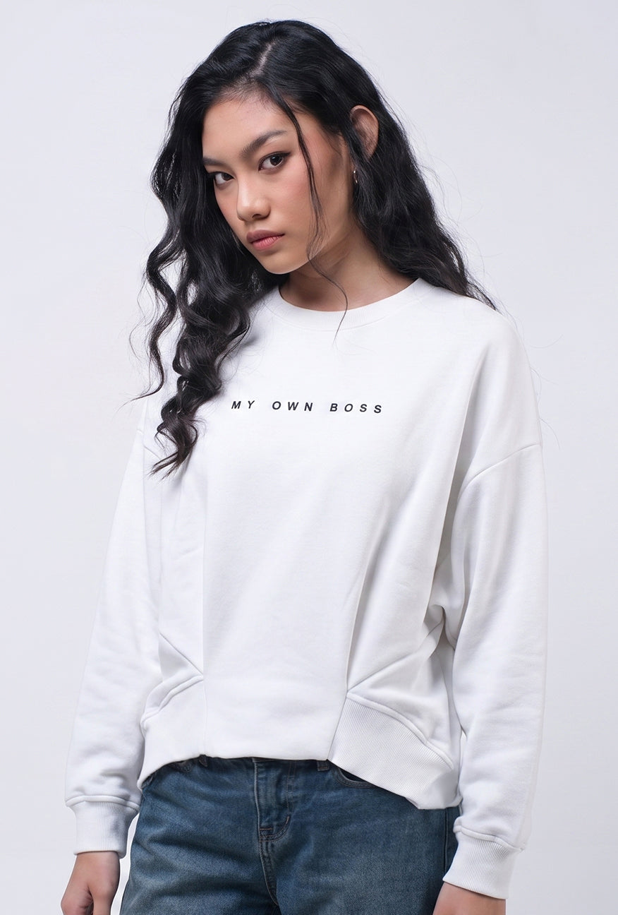 Sweater Jenelle White Exclusive Online