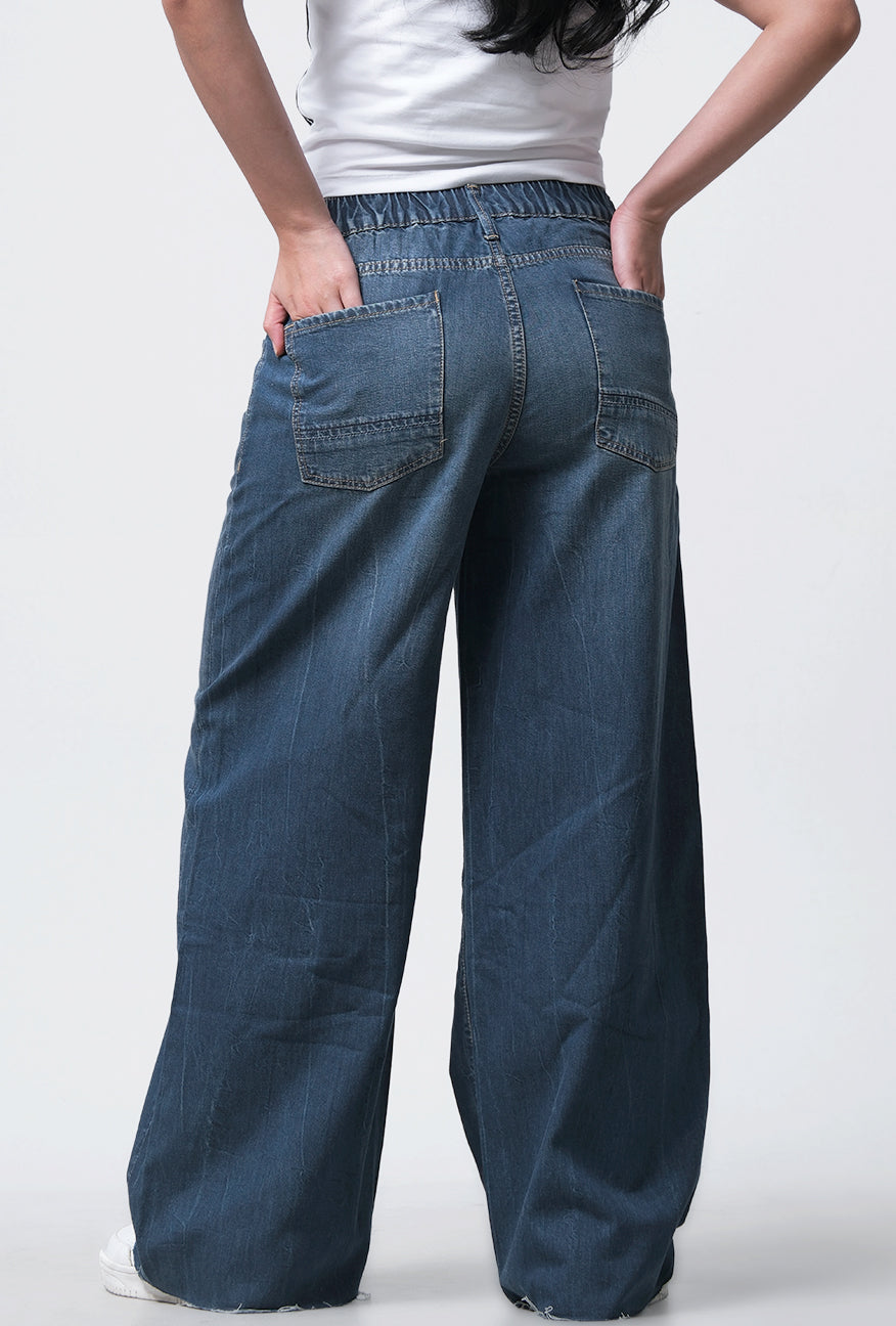 Jeans Loose Camilla Medium Blue
