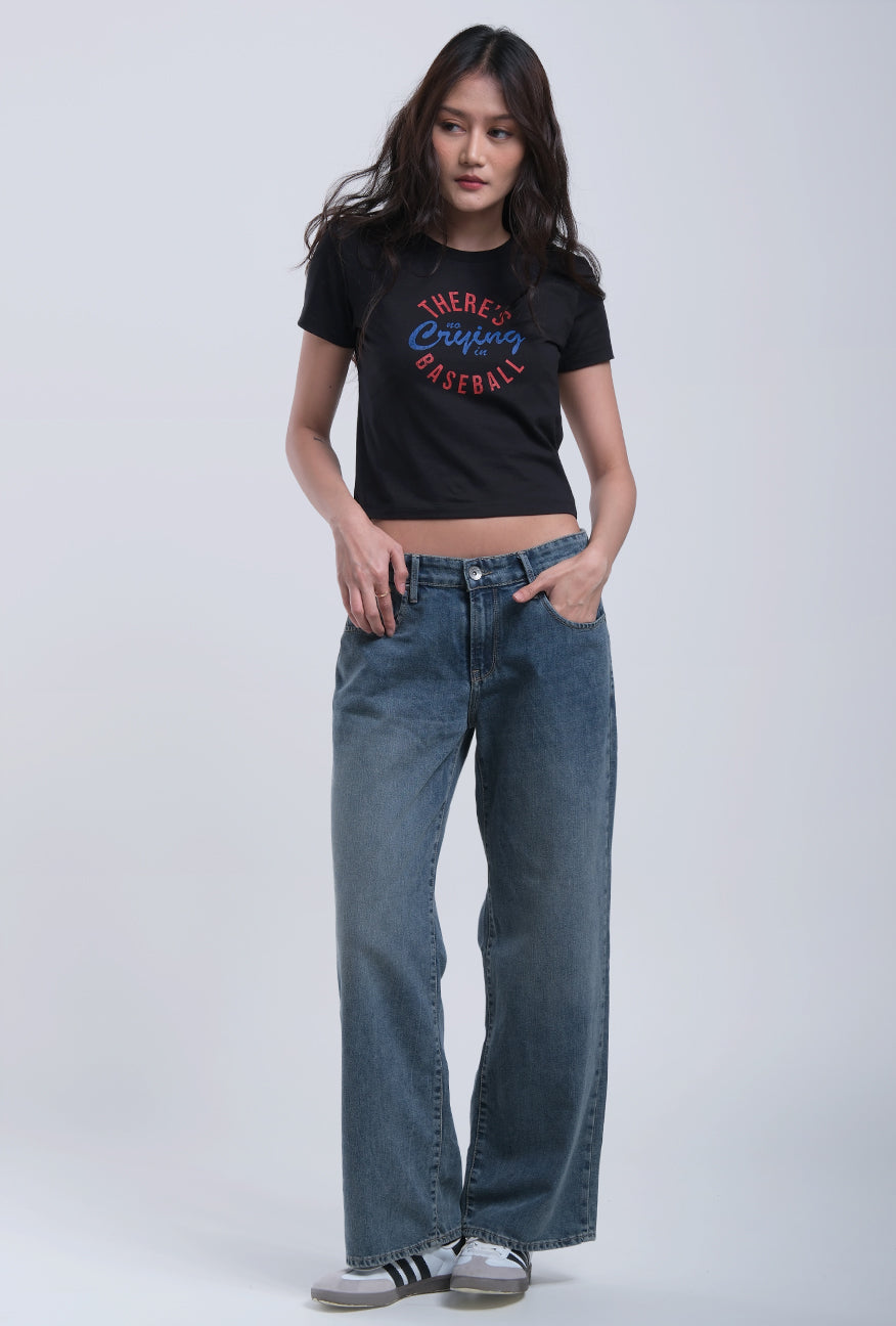 Baby Tee Cornelia Black Exclusive Online