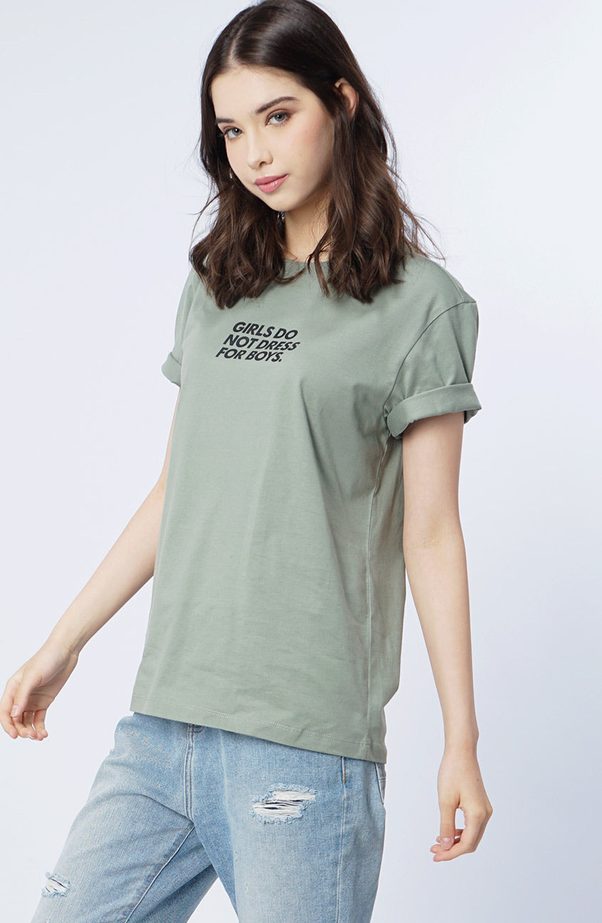 T-Shirt Lengan Pendek Behati Dusty Green