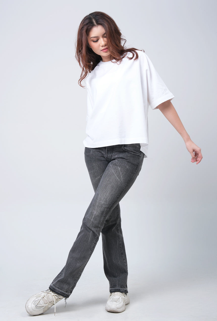 Kemeja Lengan Pendek Florence Offwhite