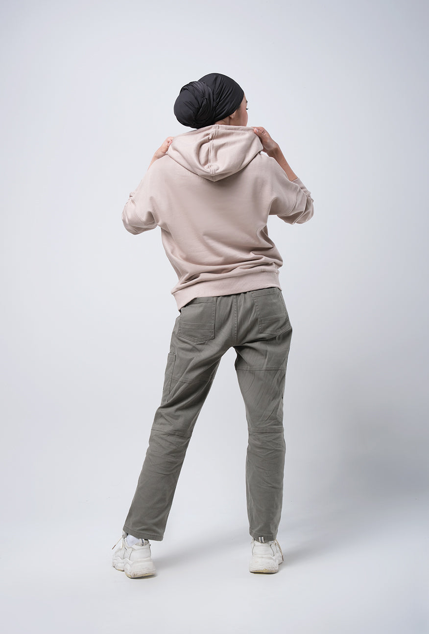 Sweater Hoodie Sienna Khaki