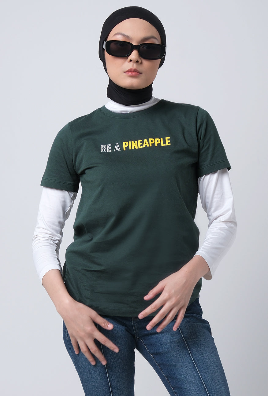 T-Shirt Lengan Pendek Kreon Green