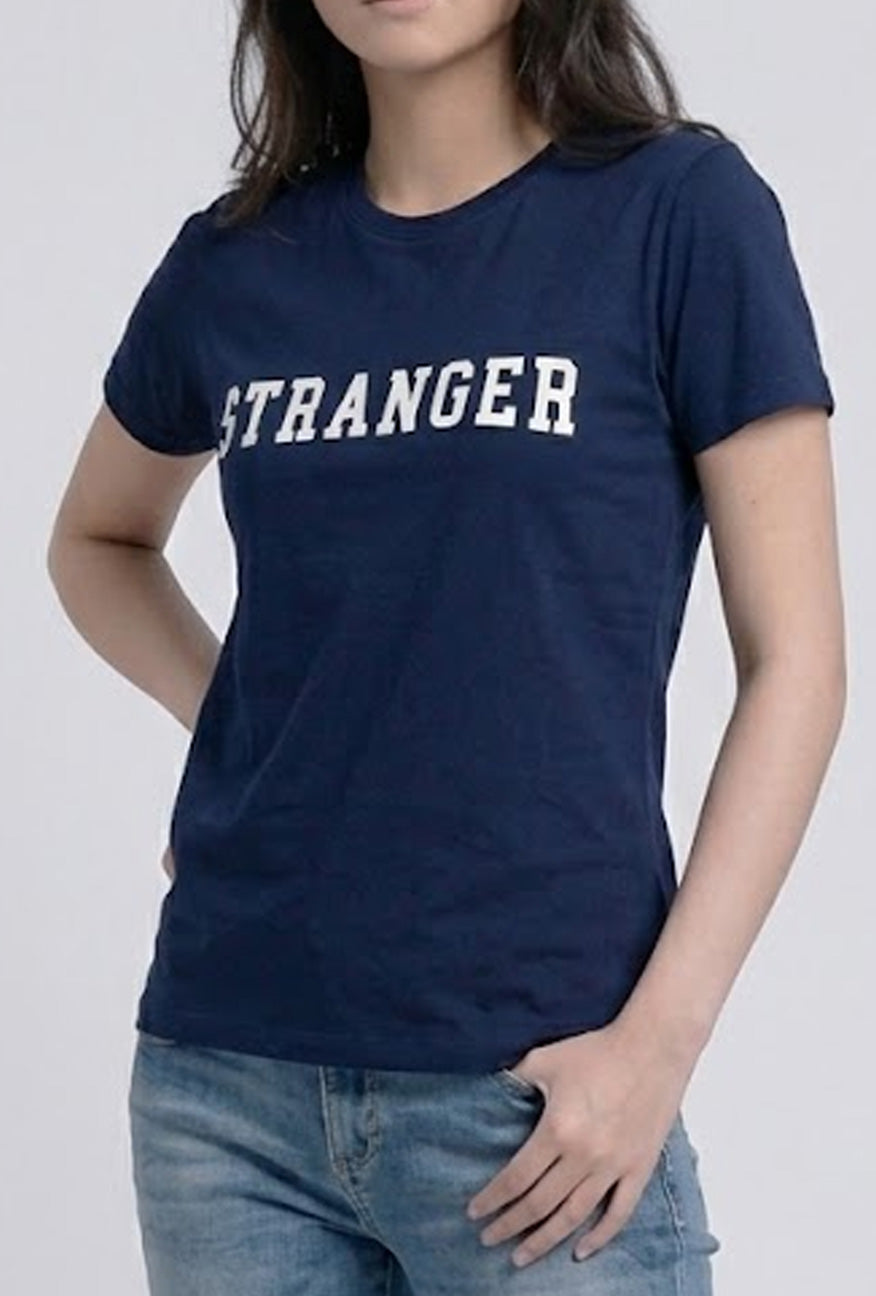 T-Shirt Lengan Pendek Cato Navy