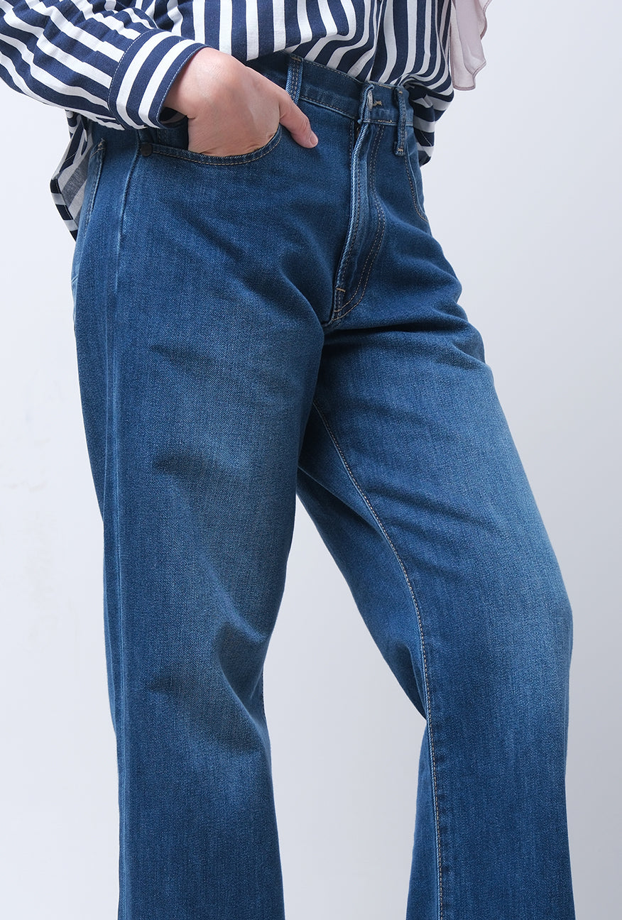 Jeans Straight Cut I3 Series Medium Blue
