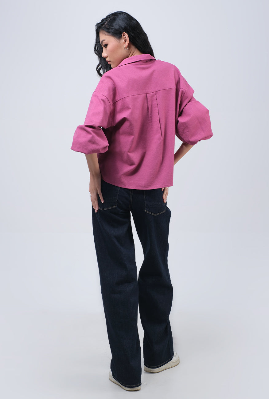 Kemeja Esther Purple