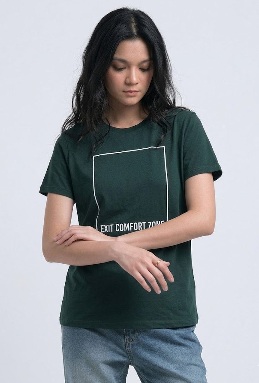 T-Shirt Lengan Pendek Zone Green