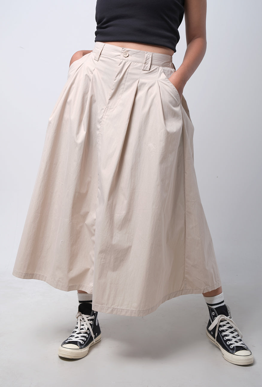 Rok Panjang Shava Cream Long Skirt