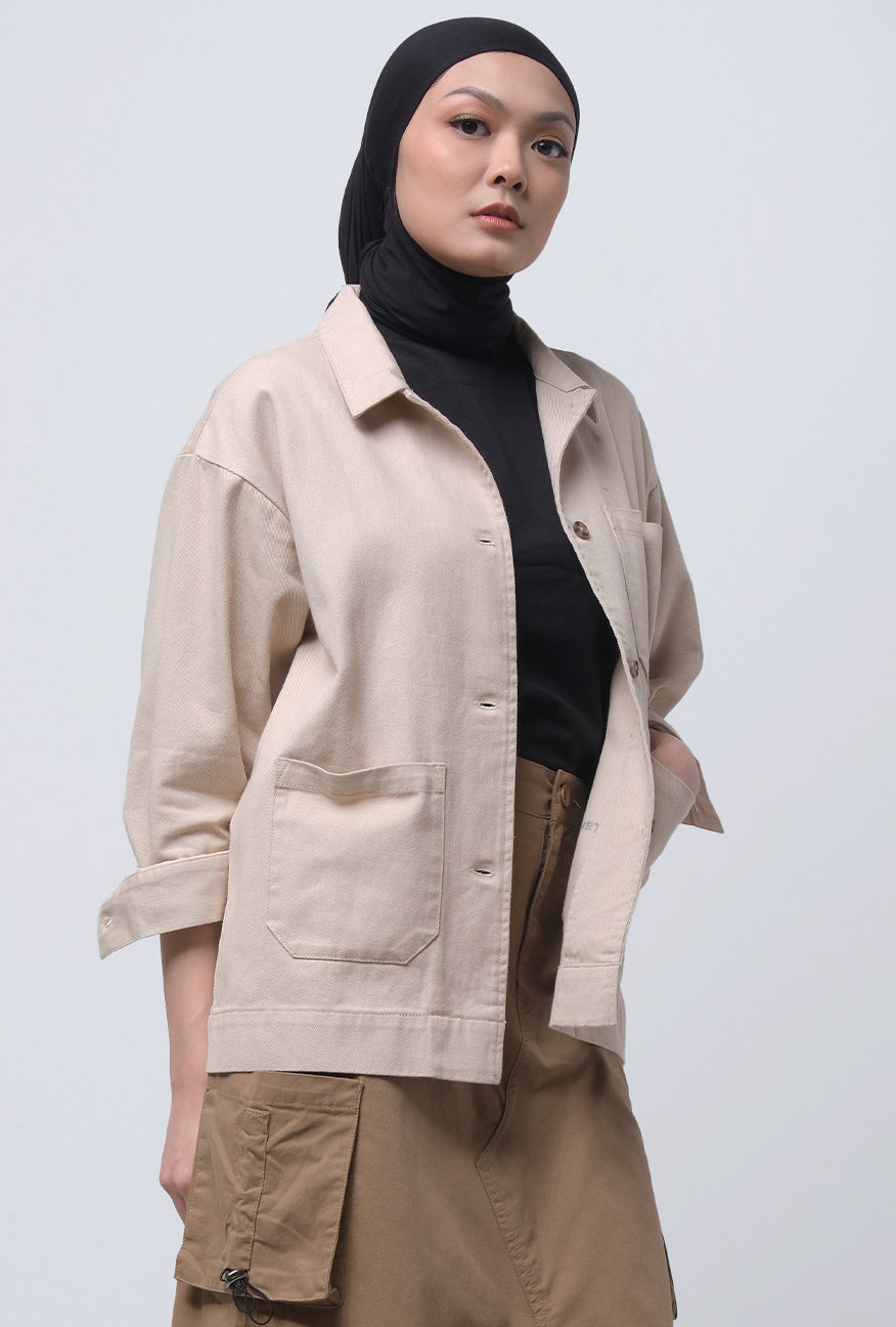 Jaket Outer Lainey Cream