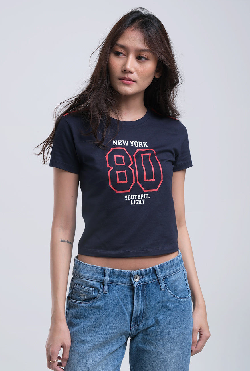 Baby Tee Zesya Navy Exclusive Online