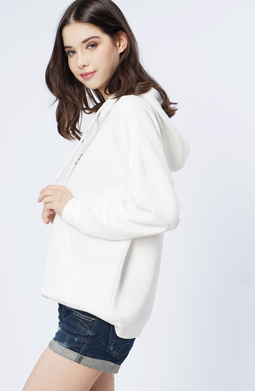Sweater Hoodie Irish Offwhite