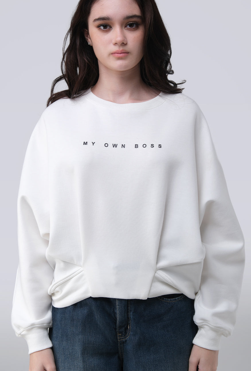 Sweater Jenelle White Exclusive Online