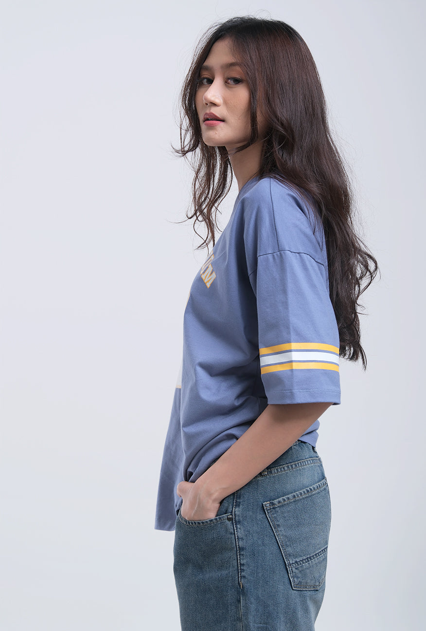 T-Shirt Lengan Pendek Kimora Blue Exclusive Online