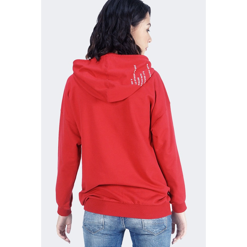 Sweater Hoodie Dius Red