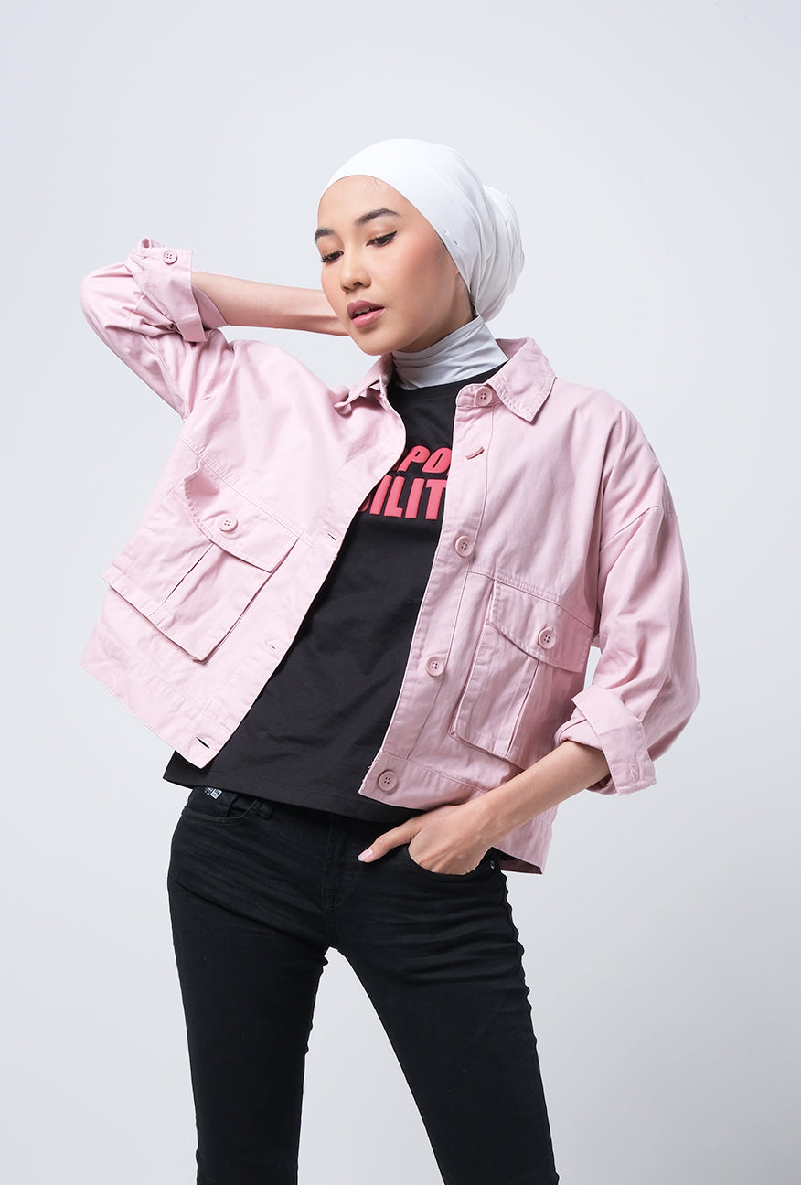 Jaket Ivy Pink