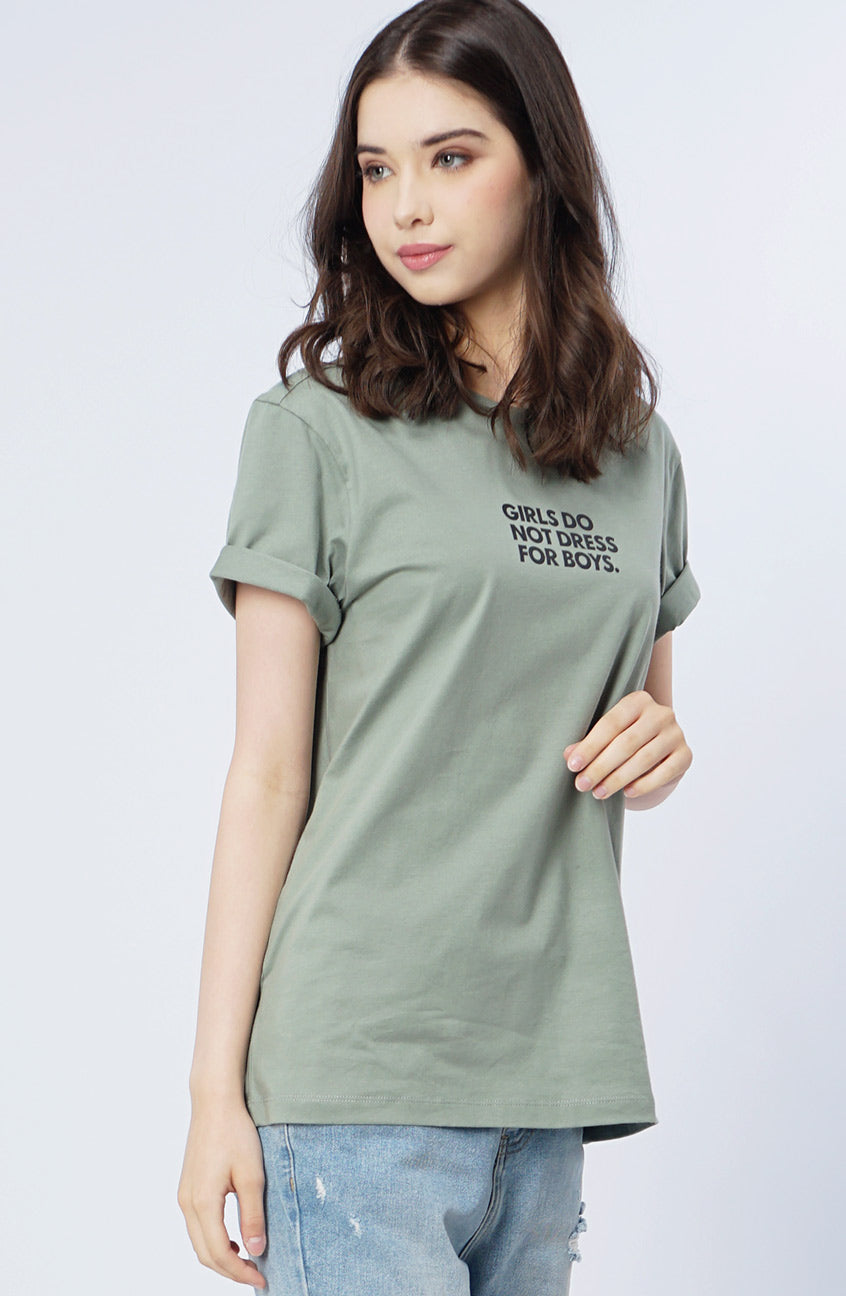 T-Shirt Lengan Pendek Behati Dusty Green