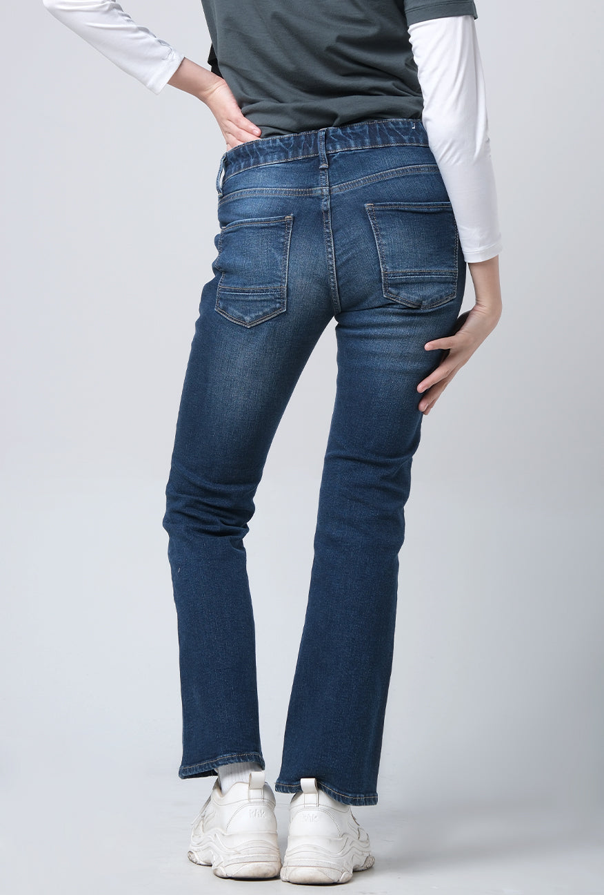 Jeans Bootcut Ovelia Medium Dark