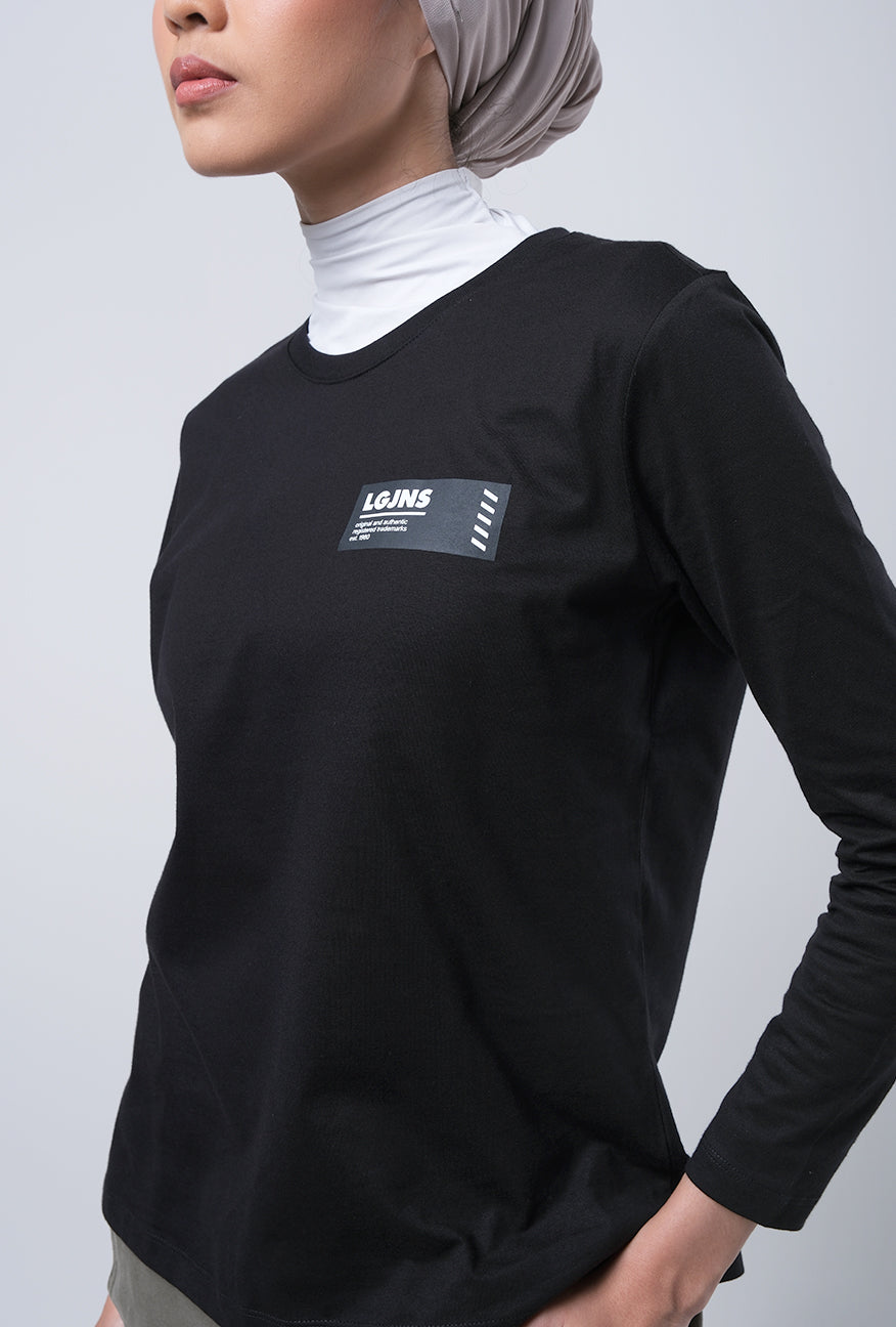 T-Shirt Basic Lengan Panjang Abel
