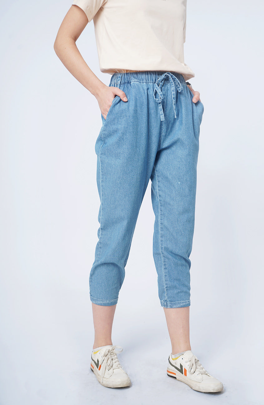 Celana Panjang Maisha Medium Blue Chambray