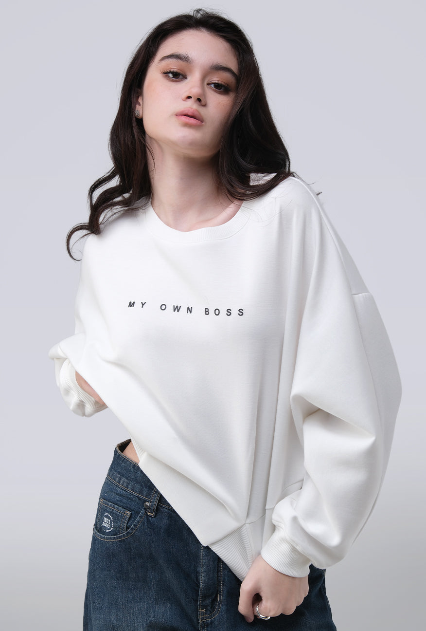Sweater Jenelle White Exclusive Online