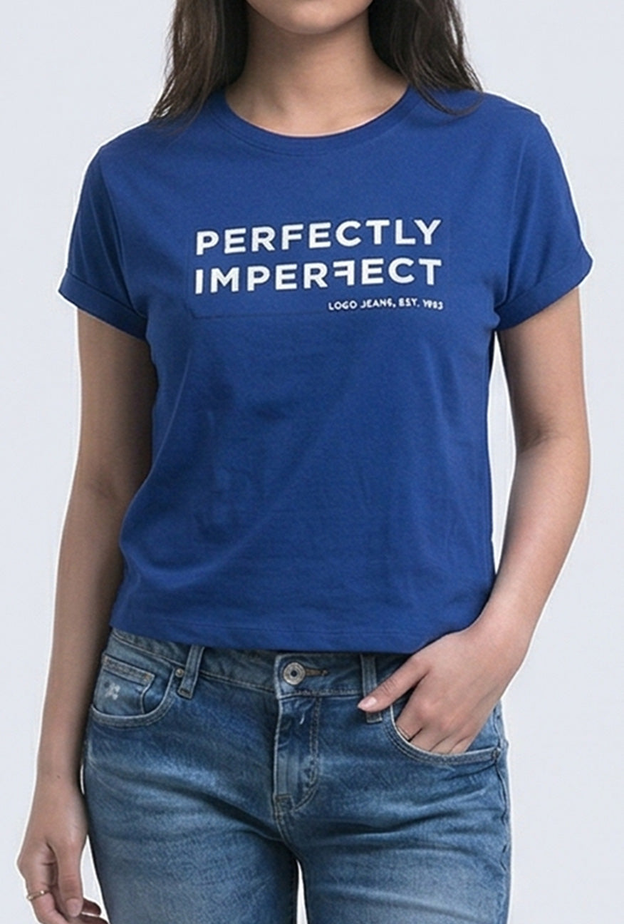 T-Shirt Lengan Pendek Fect Navy