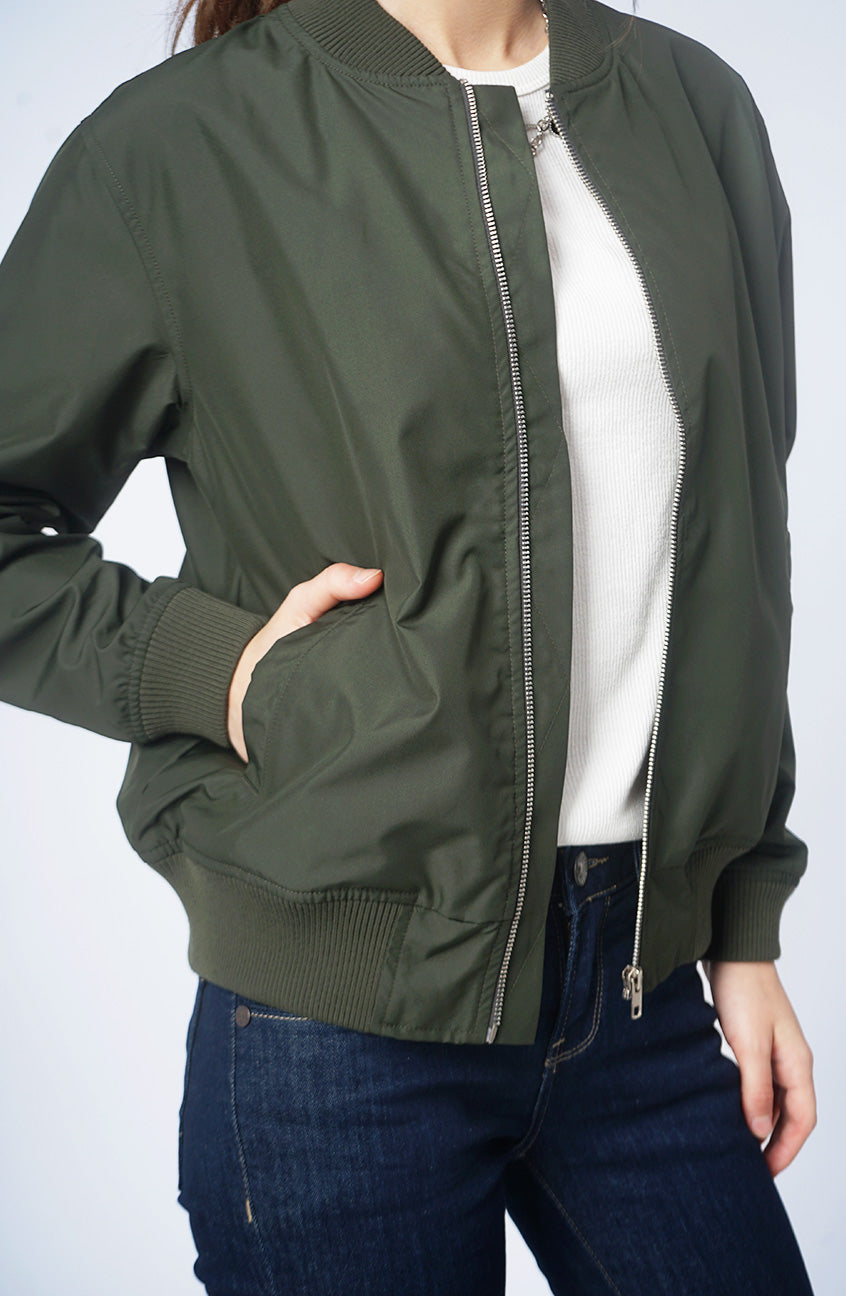 Jaket Bomber Alyssa Green