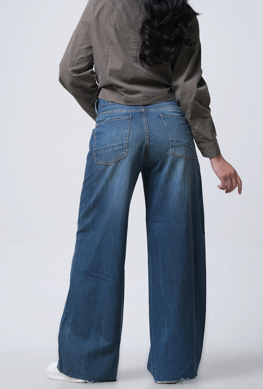 Jeans Loose Camilla Medium Blue Online