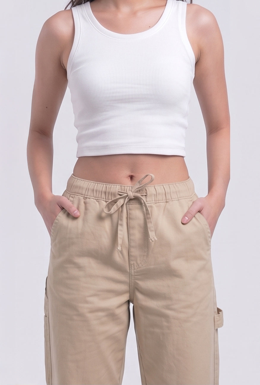 Celana Carpenter Kaila Cream