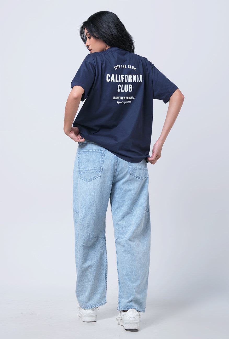 T-Shirt Oversized Nelle Navy