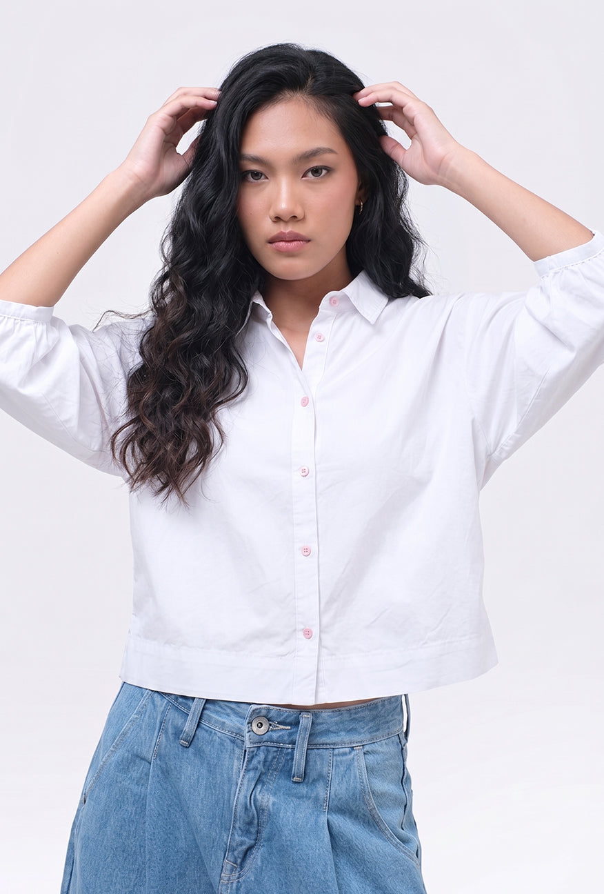 Kemeja Cloudy White