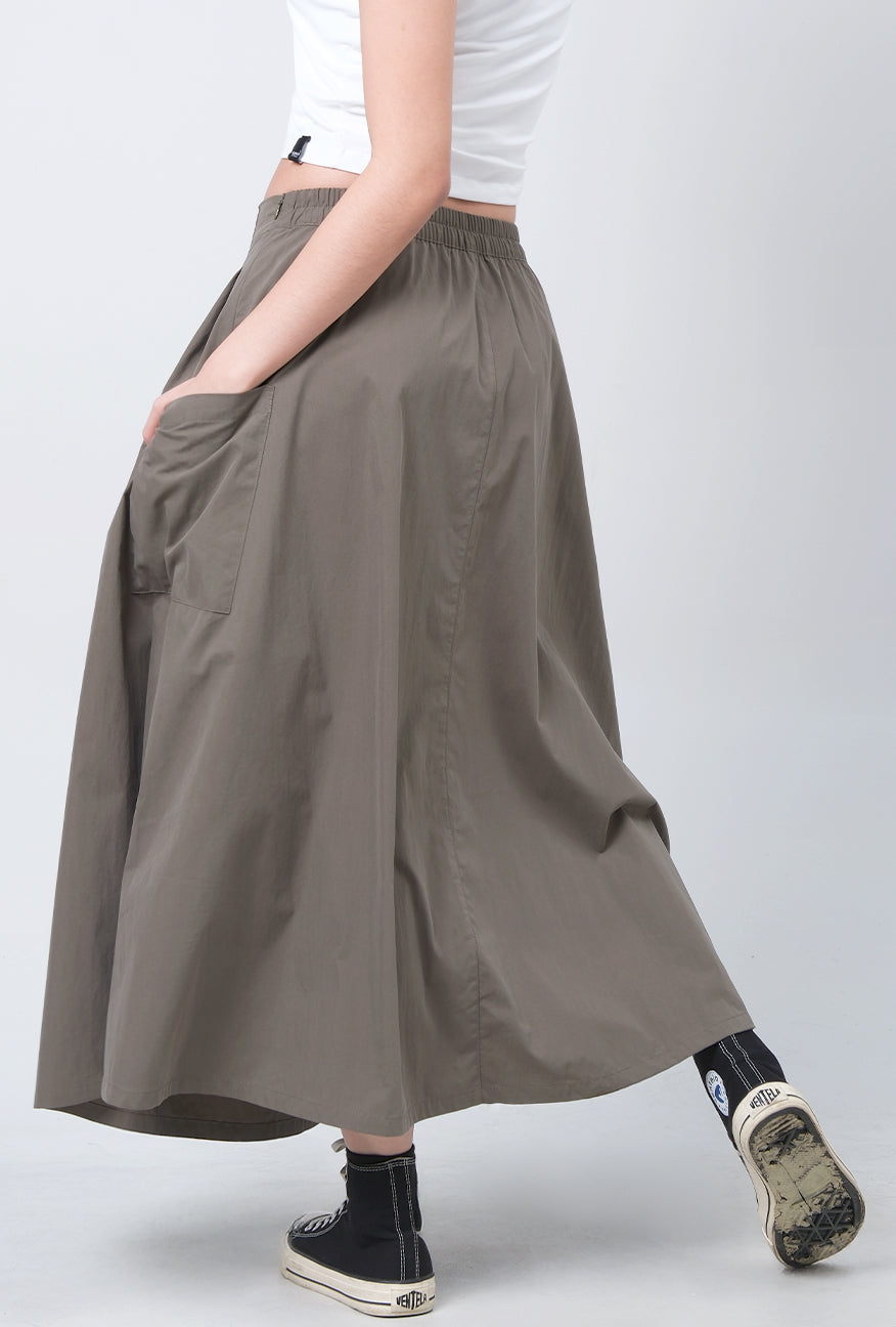 Rok Panjang Emily Olive