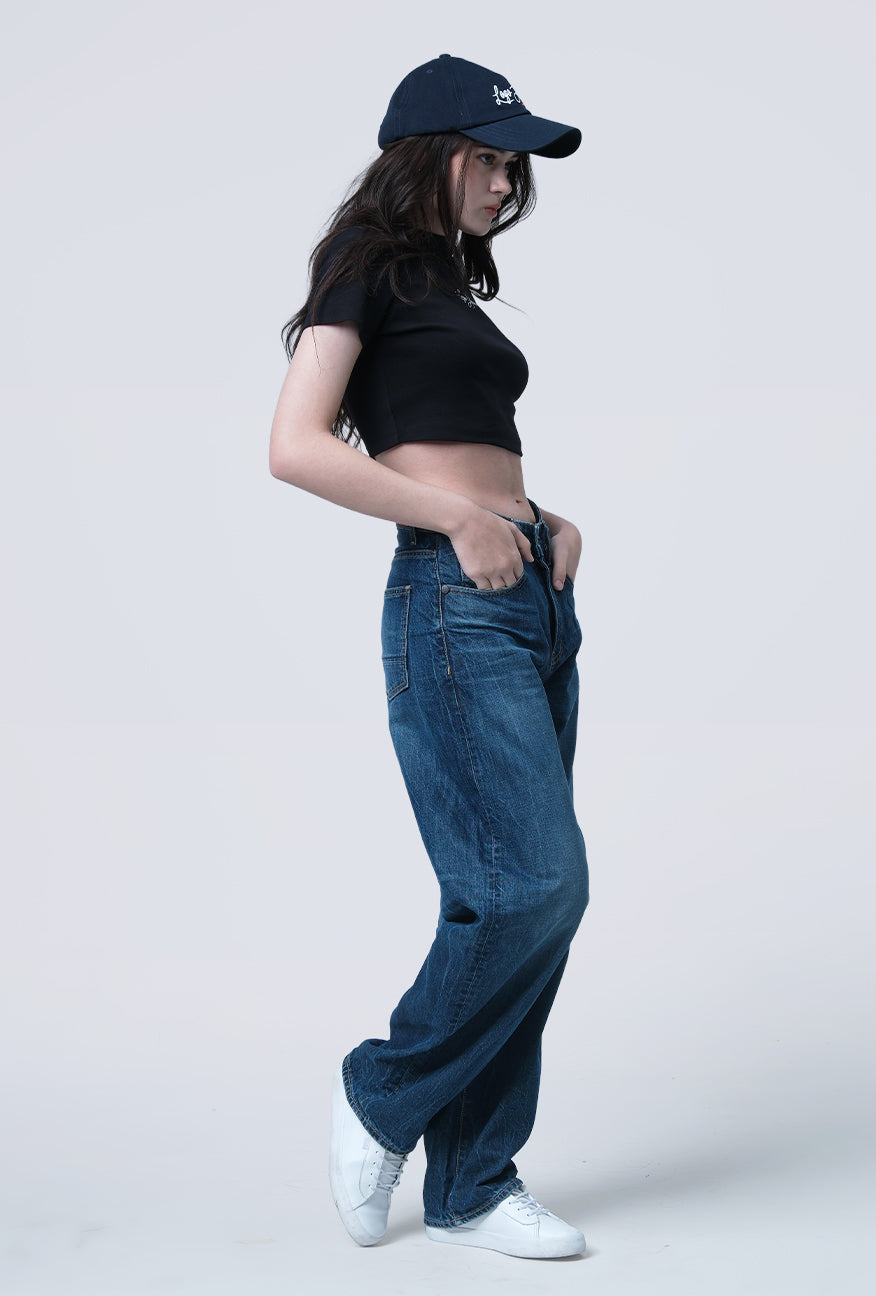 Jeans Loose Fit J7 Series Medium Blue