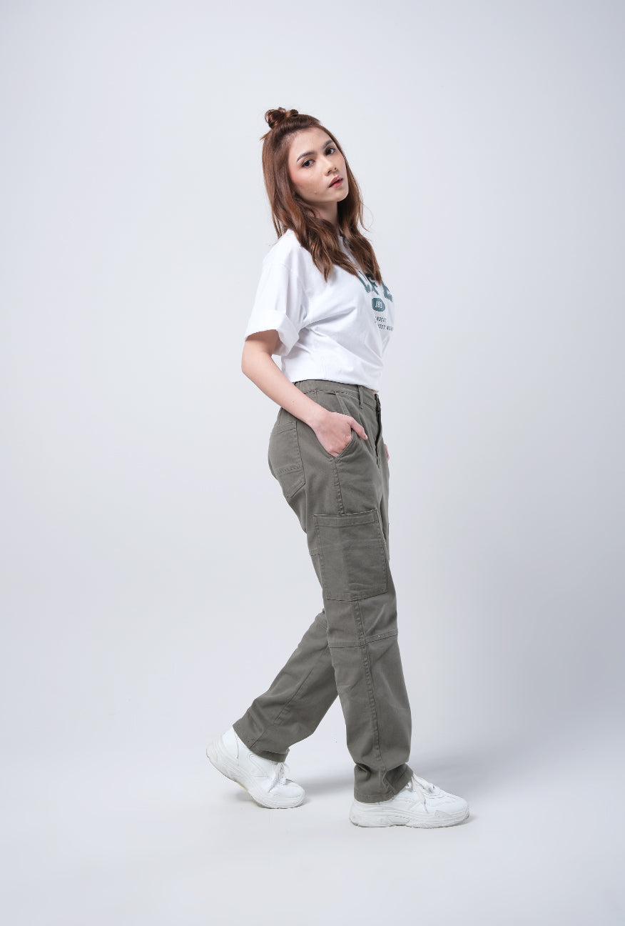 Celana Cargo Trisha Army
