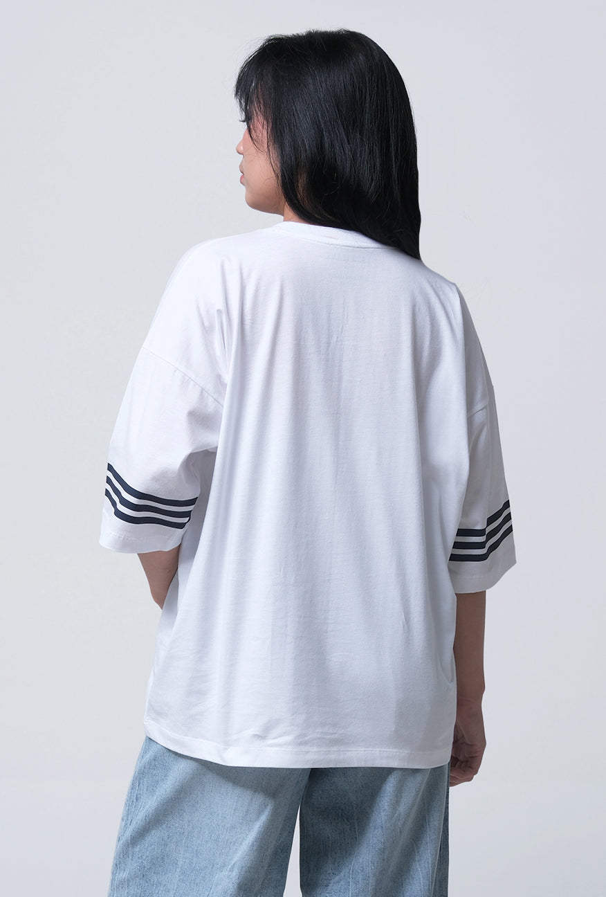 T-Shirt Oversized Nirina Offwhite