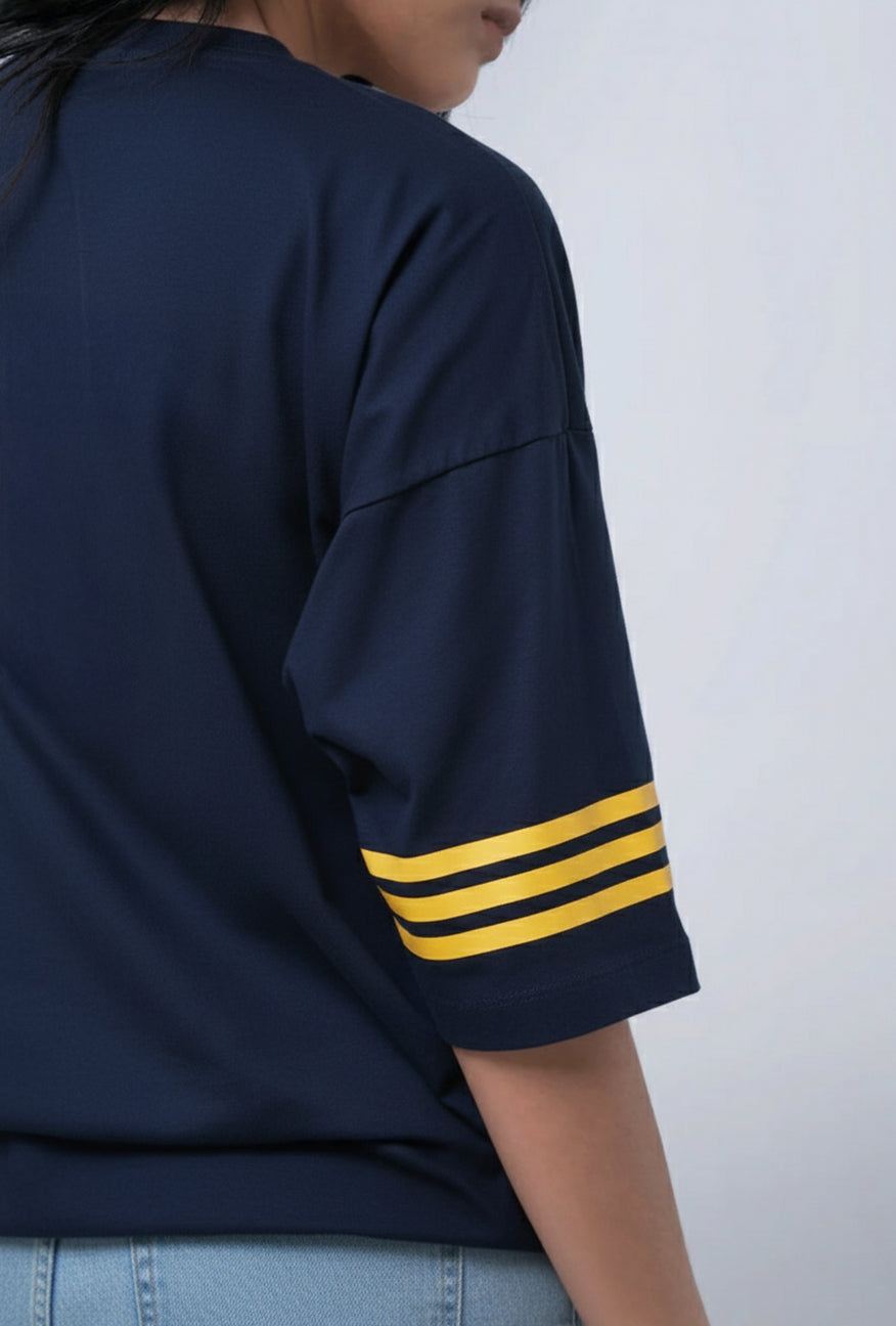 T-Shirt Oversized Nirina Navy