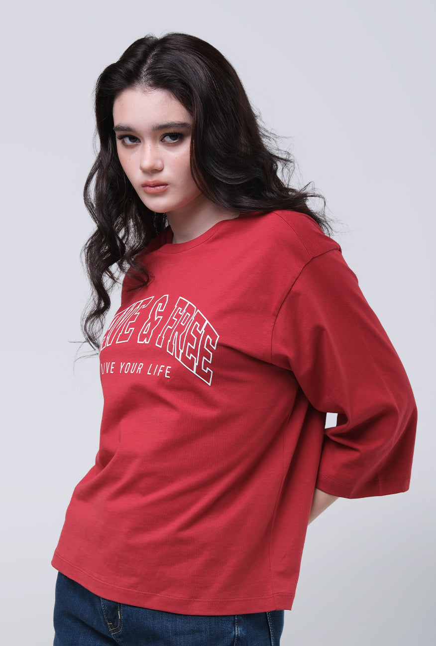T-Shirt Kirana Red