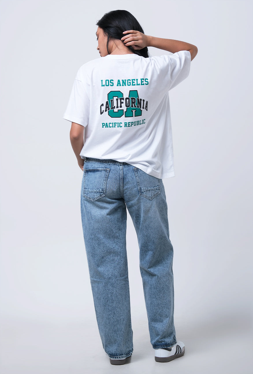 T-Shirt Oversized Rhys Offwhite