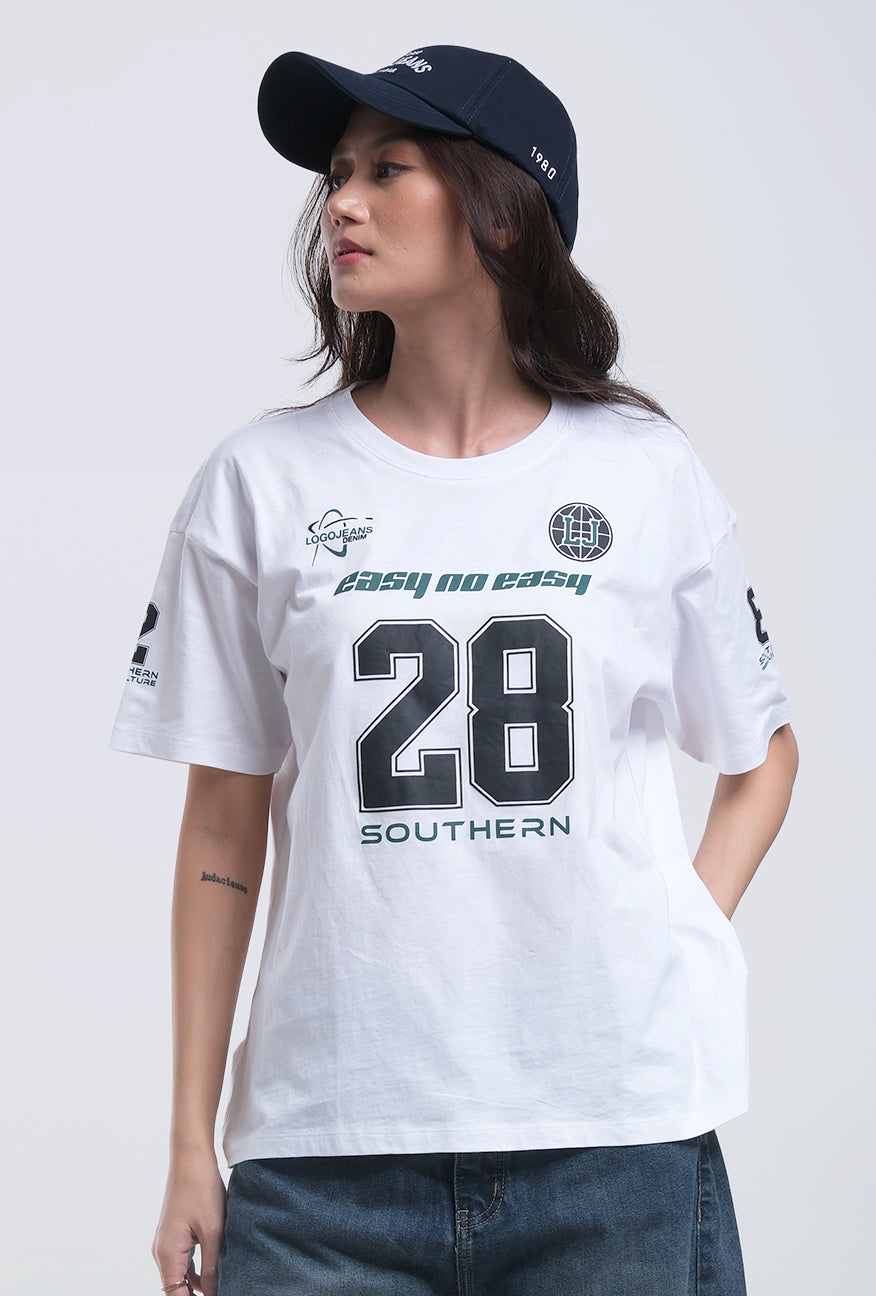 T-Shirt Lengan Pendek Anvicha Offwhite