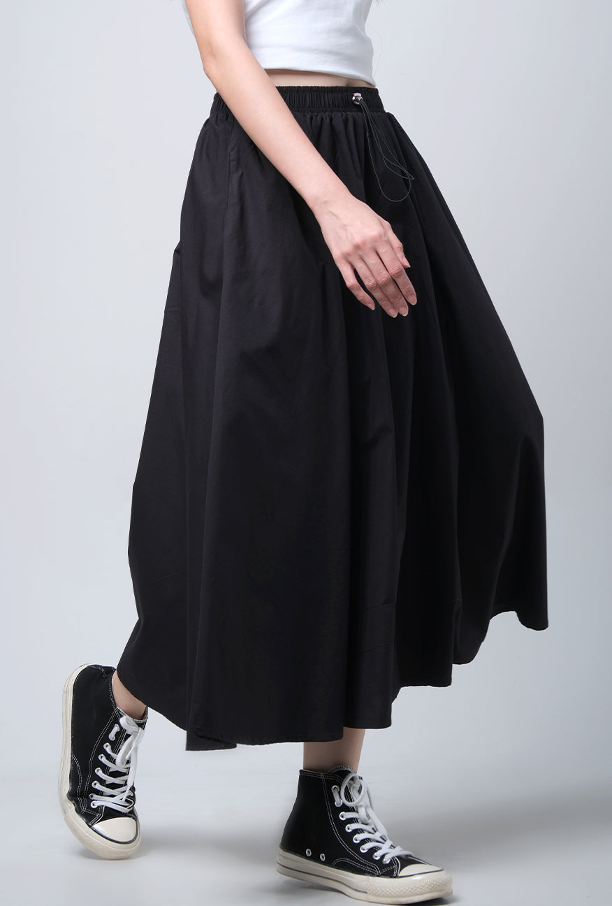 Rok Panjang Montha Black