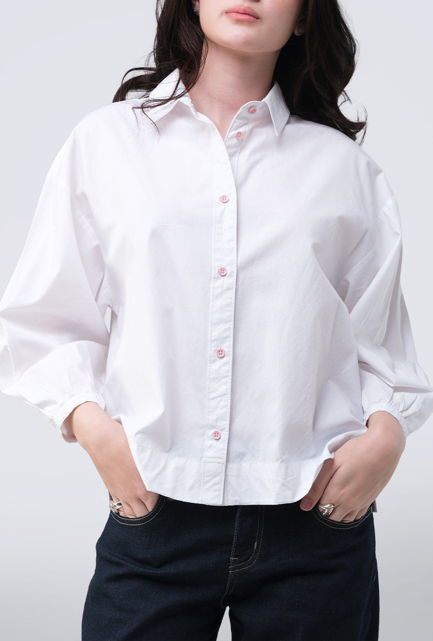 Kemeja Cloudy White