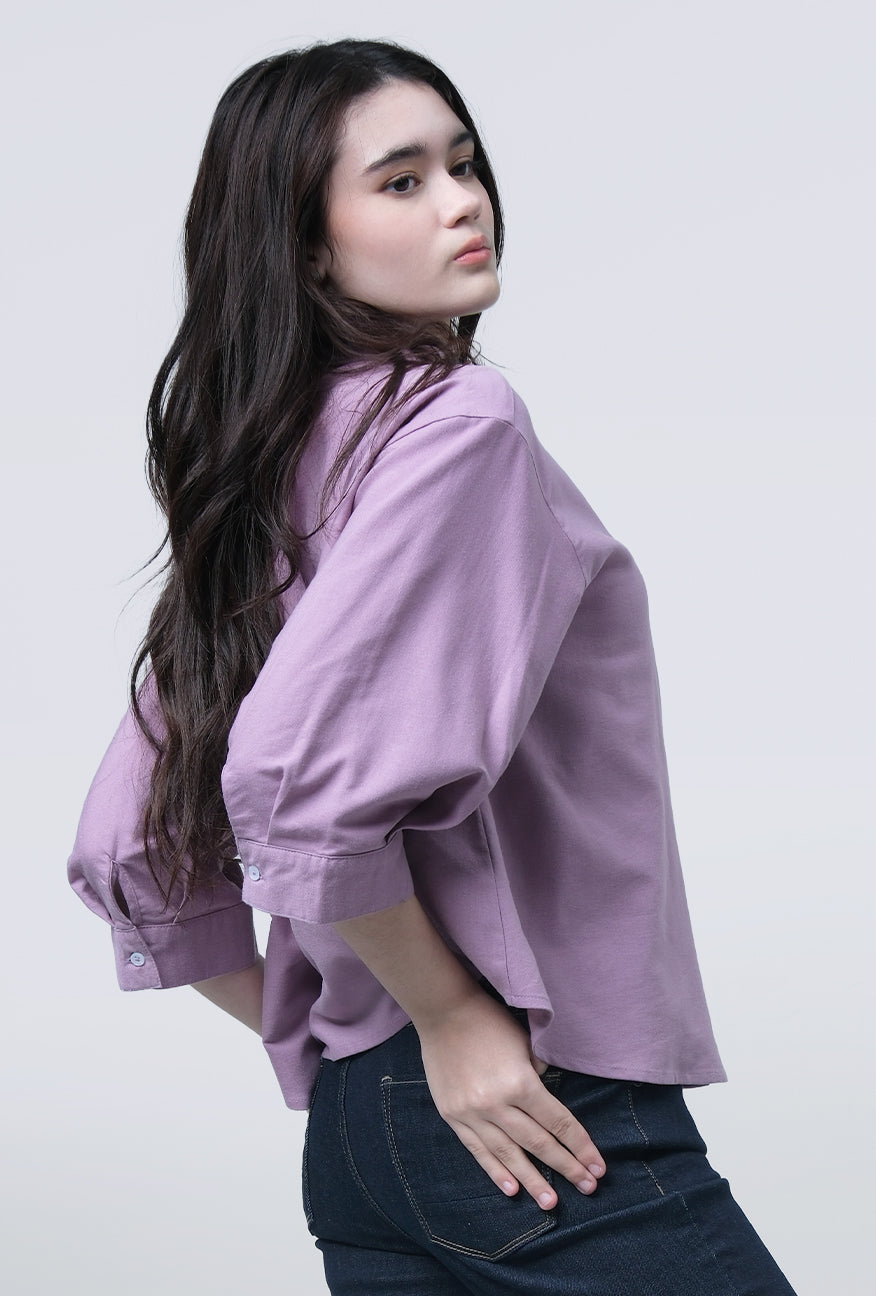 Kemeja Giulia Lavender