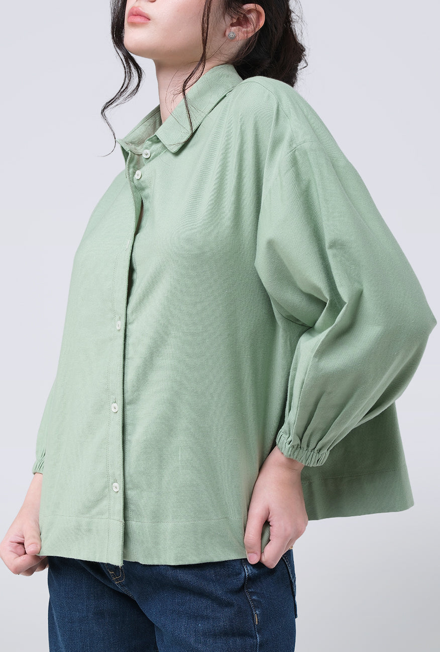 Kemeja Calula Green