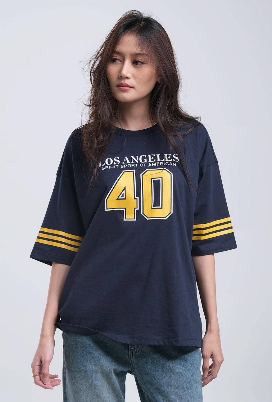 T-Shirt Oversized Nirina Navy