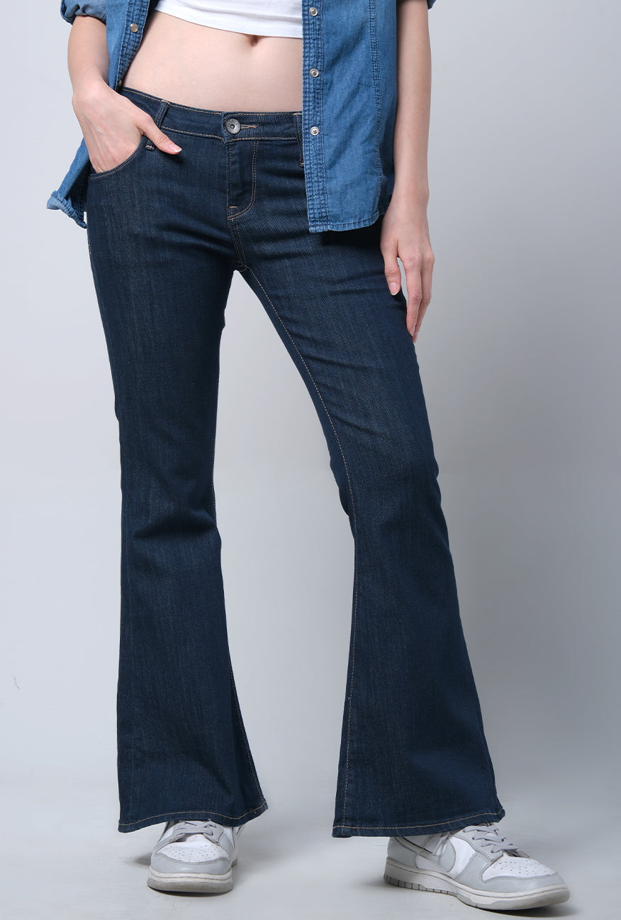 Jeans Flare I1 Series Dark Blue