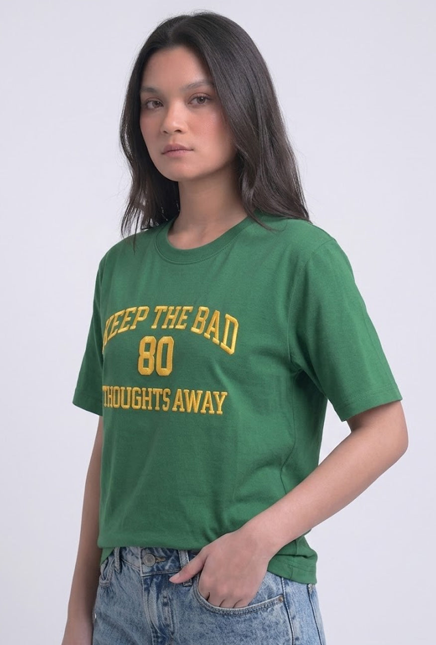 T-Shirt Regular Lengan Pendek Jovanka Green