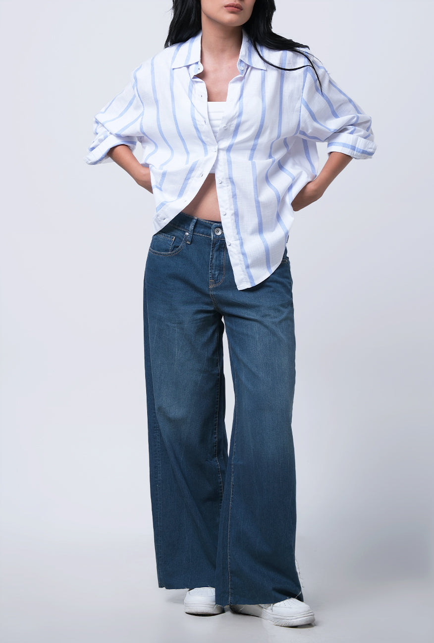 Jeans Loose Camilla Medium Blue Online