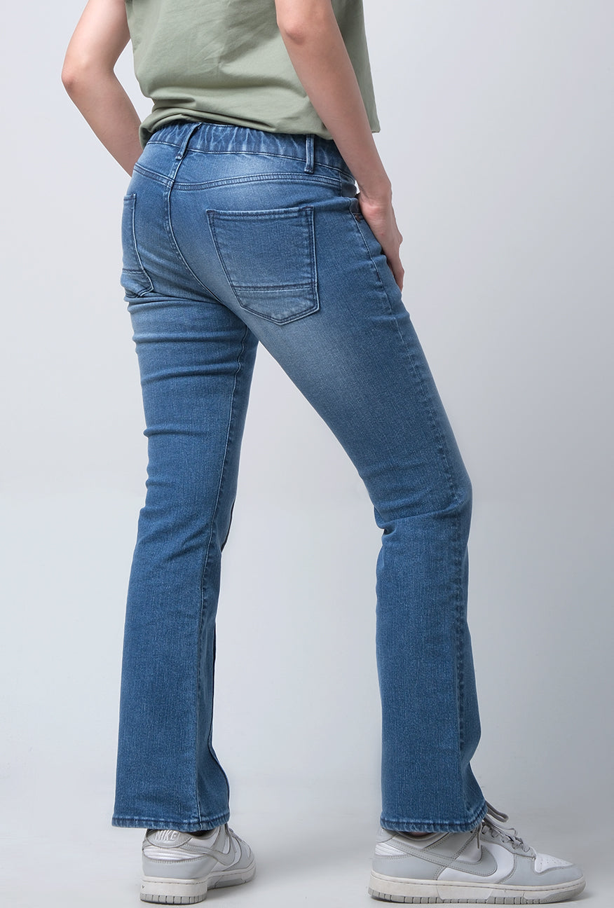 Jeans Bootcut Ovelia Medium Blue