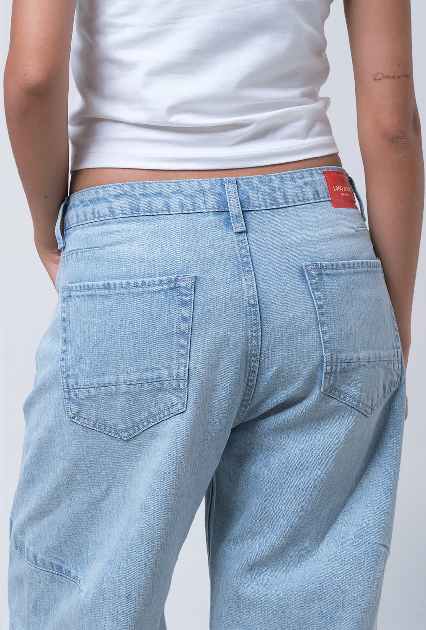 Jeans Barrel Sora Light Blue